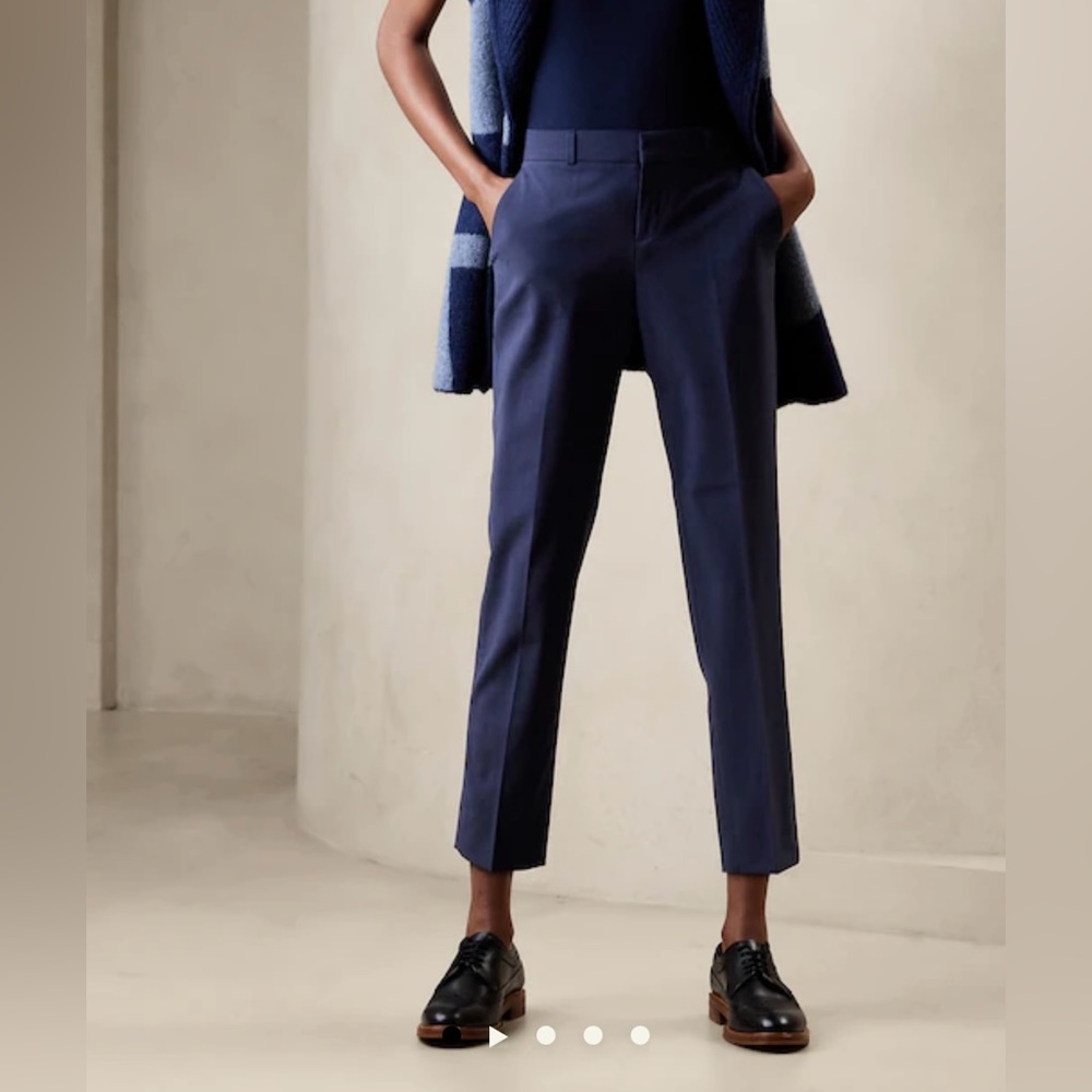 Banana Republic, Avery Slim Wool Blend Pant